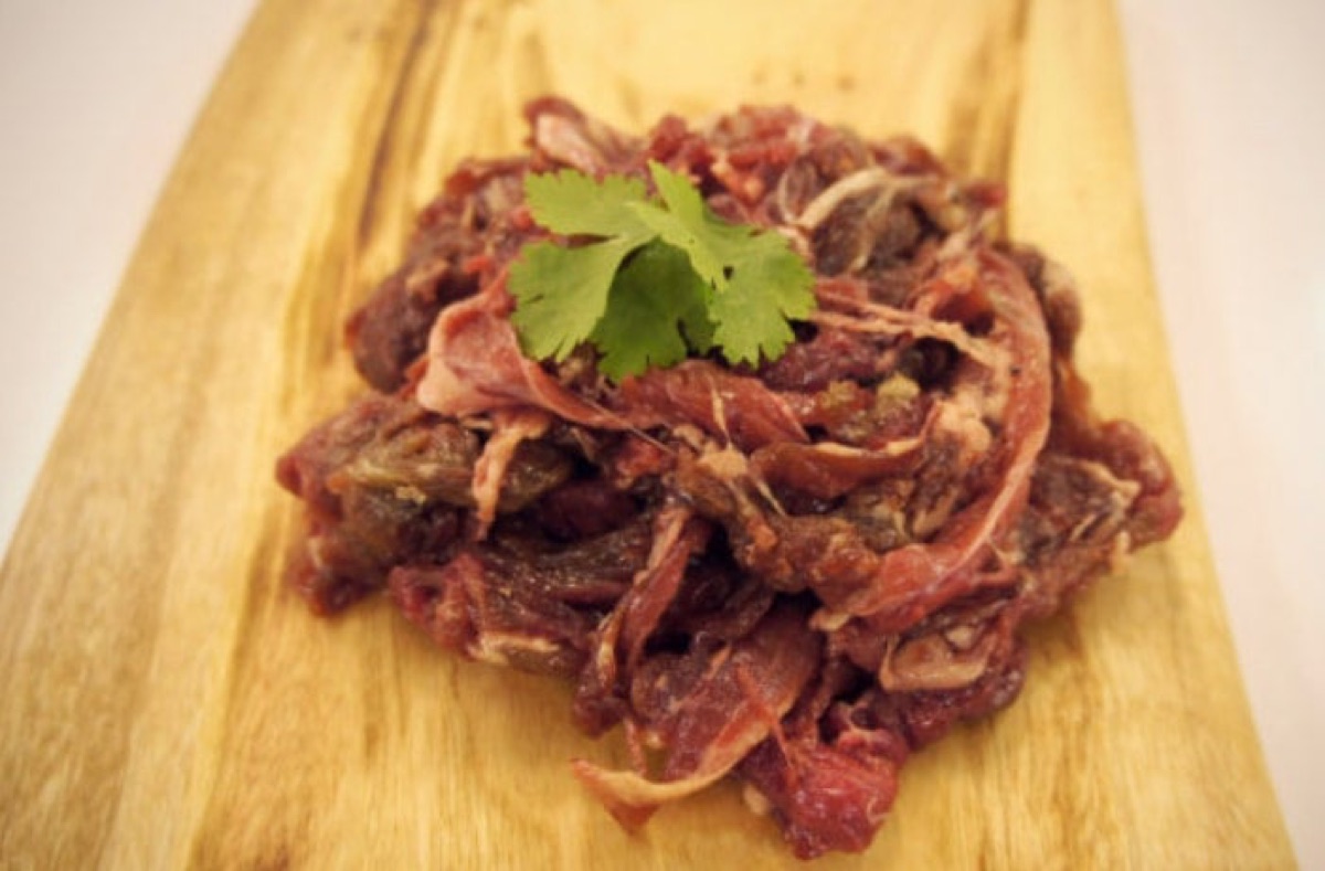 Mrs Kim's marinated beef bulgogi ready to cook