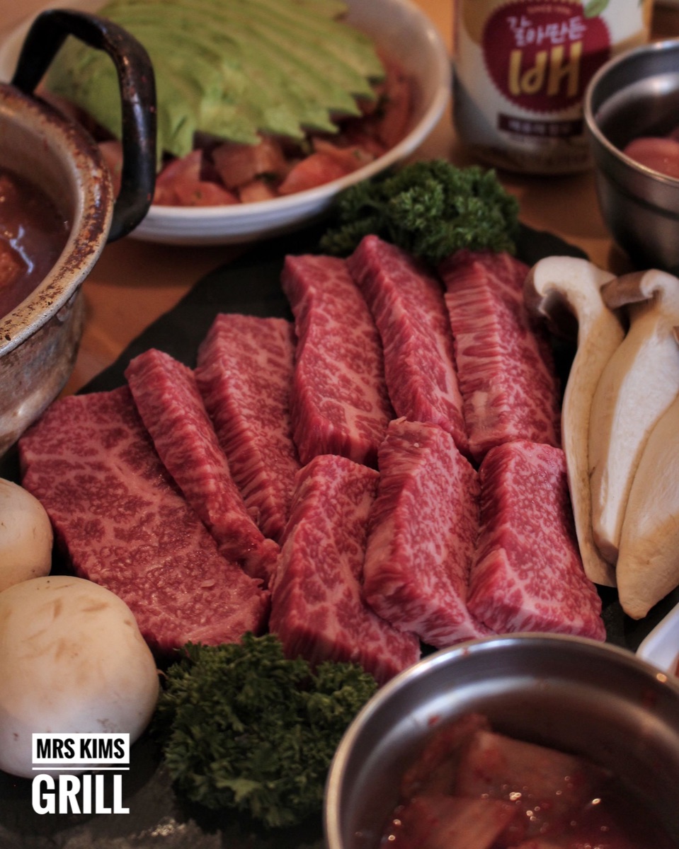 Premium Wagyu cut from Mrs Kim's Butcher